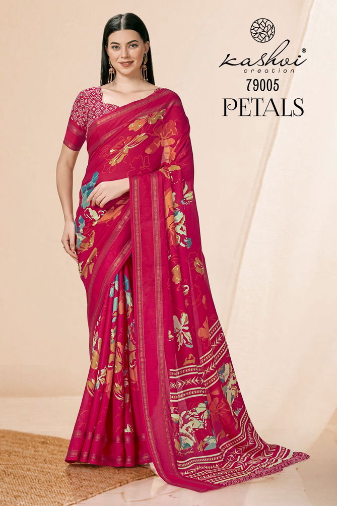 Kashvi Petals By LT Fabrics Silk Saree Catalog